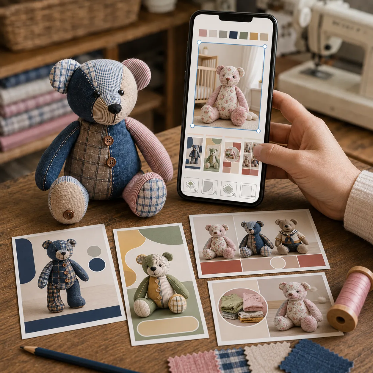 Kit de Artes Editáveis para Divulgação